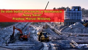 Przekop Mierzei Wiślanej. Ile osób będzie pracowało w Bosmanacie ?Nowy Świat??
