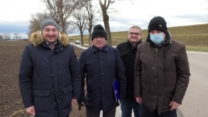 Powiat malborski. Nowe chodniki w Lisewie Malborskim i Królewie. 