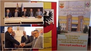 Malbork. Powiat i PGE Baltica podpisali list intencyjny w zakresie współpracy.