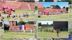 Malbork. 270 uczestników Biegu i Marszu NW wałami von Plauena.