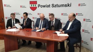 To historyczny moment ? podpisanie nowej umowy dzierżawy szpitala w Sztumie.