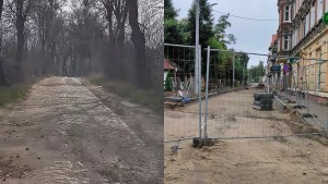 Malbork. Kiedy w końcu zostanie wyremontowana ul. Dąbrówki? Gdzie podział się destrukt asfaltowy z remontowanej ul. Grunwaldzkiej?