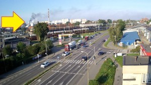 Kłęby dymu nad cukrownią i nieprzyjemny zapach w Malborku ? informują mieszkańcy. Zobacz wideo