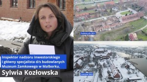 Przedzamcze Zamku Malbork: Przebudowa zabytkowych budynków gospodarczych ? listopad 2023 [wideo, zdjęcia]