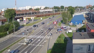 1500 zł mandatu i 10 punktów karnych ? kolizja na skrzyżowaniu ulic Wojska Polskiego i Chopina w Malborku.