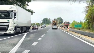 DK22. Remont odcinka Czarlin ? Knybawa. Zobacz postęp prac sierpień 2024. Wideo