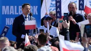 Spotkanie otwarte z prezydentem Rafałem Trzaskowskim w Malborku