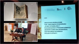 Bezcenny powrót do Malborka. XVIII-wieczny starodruk odzyskany przez Muzeum Zamkowe. Wideo i zdjęcia