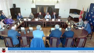 XIX nadzwyczajna sesja Rady Powiatu Malborskiego - 14.10.2025 - zobacz wideo