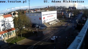 Pożar w budynku ZUS w Sztumie ? ewakuowano 80 osób. Zobacz wideo i zdjęcia
