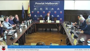 XXII sesja Rady Powiatu Malborskiego Zobacz wideo