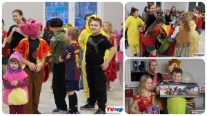 Bal karnawałowy w Tragaminie - kolorowe i wesołe zakończenie ferii zimowych w Gminie Malbork. Wideo i zdjęcia