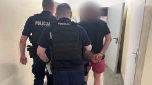 Bójka kibiców po meczu w Nowym Stawie. Są pierwsze zatrzymania, policja zapowiada kolejne. Wideo