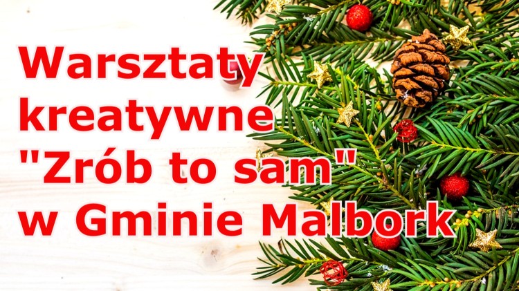 Zrób to sam – wkrótce warsztaty kreatywne dla mieszkańców Gminy…