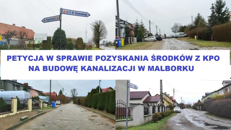 PETYCJA W SPRAWIE POZYSKANIA ŚRODKÓW Z KPO NA BUDOWĘ KANALIZACJI W…