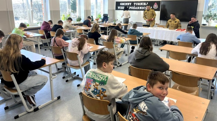 Młodzież zapobiega pożarom – odbyły się eliminacje gminne.