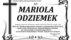 Zmarła Mariola Odziemek. Miała 64 lata.