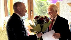 Pan Aleksander Talarek świętuje 95. urodziny.