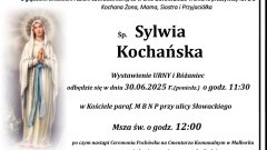 Zmarła Sylwia Kochańska. Miała 50 lat.