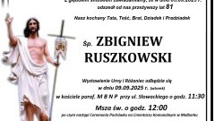 Zmarł Zbigniew Ruszkowski. Miał 81 lat.