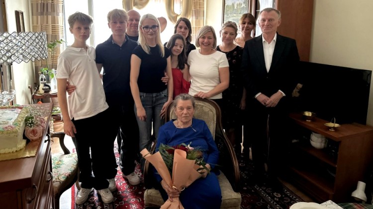 90. urodziny Krystyny Idzikowskiej.