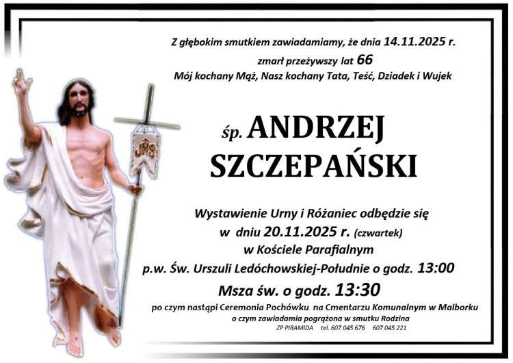 Zmarł Andrzej Szczepański. Miał 66 lat. 