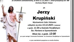 Zmarł Jerzy Krupiński. Miał 68 lat.