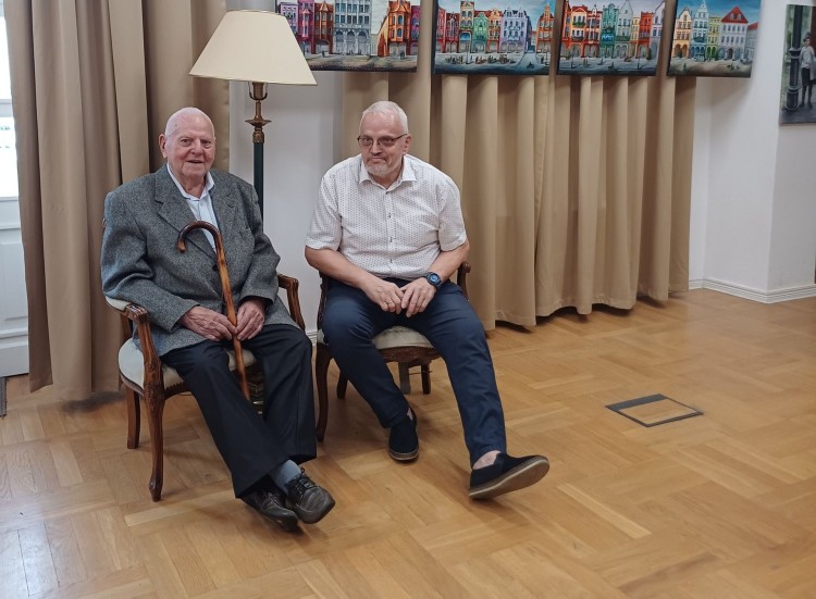 Wyjątkowi goście w Muzeum Miasta Malborka z okazji 80-lecia I LO.