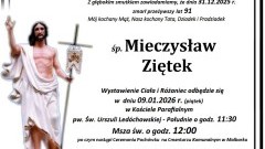 Zmarł Mieczysław Ziętek. Miał 91 lat.
