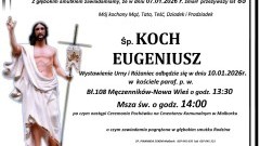 Zmarł Eugeniusz Koch. Miał 85 lat.