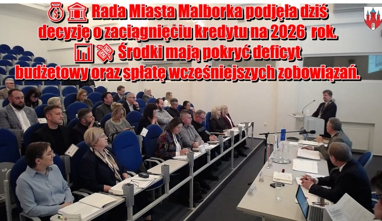 XXVII sesja Rady Miasta Malborka - 25.02.2026. Zobacz wideo