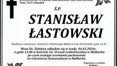 Zmarł Stanisław Łastowski. Miał 93 lata.