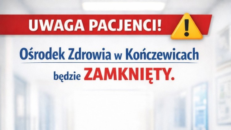 Remont w Ośrodku Zdrowia w Kończewicach – pacjenci skorzystają z…