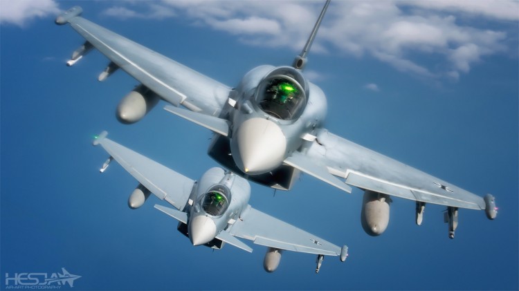 Zakończenie misji niemieckich Eurofighterów EF-2000 w Malborku w ramach…