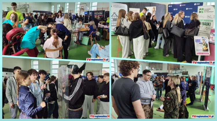 Targi Edukacyjne w Malborku - maturzyści przed ważnym życiowym wyborem.…