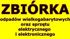 18 kwietnia – zbiórka odpadów wielkogabarytowych, elektroodpadów…