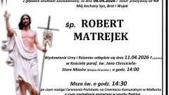Zmarł Robert Matrejek. Miał 49 lat.