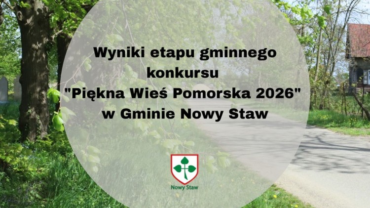 Trępnowy najlepszą wsią Gminy Nowy Staw. Rozstrzygnięto etap konkursu…