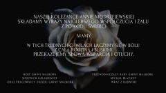 Kondolencje Wójta Gminy Malbork, pracowników Urzędu Gminy, Przewodniczącego…