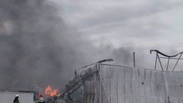 Pożar fabryki aerozoli w Charnowie – podsumowanie działań