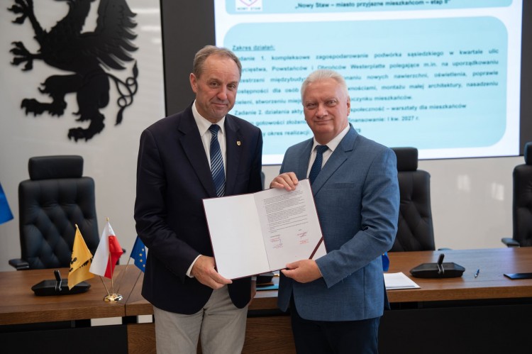 Nowe inwestycje w Nowym Stawie. Miasto podpisało porozumienie w sprawie…