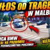 O włos od tragedii w Malborku. Kierowca BMW wyprzedzał na przejściu…