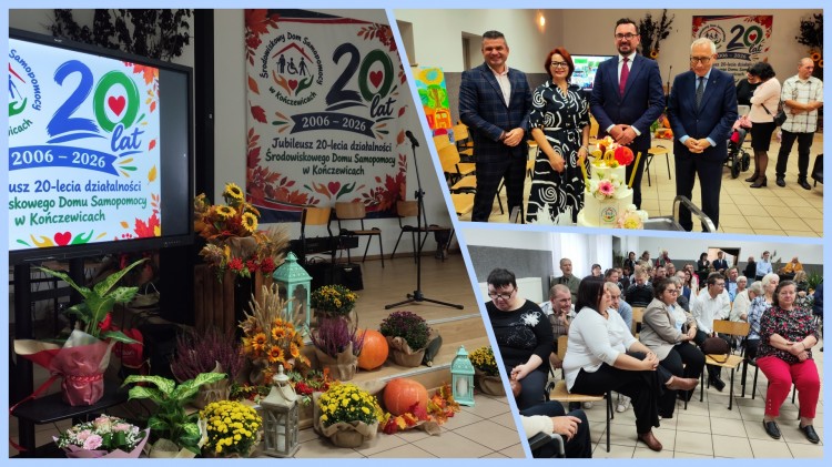 20. lat wsparcia, przyjaźni i integracji. Jubileusz ŚDS w Kończewicach.…