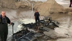 Niemiecki myśliwiec Messerschmitt Me-109 G znaleziony na plaży w Stegnie.…