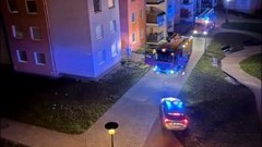 Malbork. Nocna akcja strażaków na Rodziewiczówny.