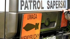 Pocisk artyleryjski na budowie – weekendowy raport malborskich służb mundurowych.