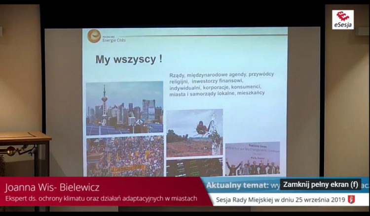 Sesja Rady Miejskiej w Sztumie na żywo.