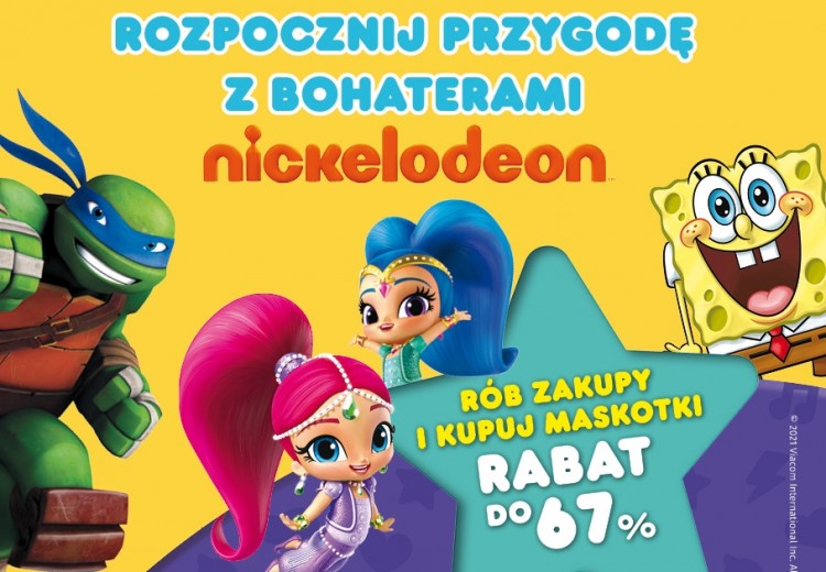 NIEZWYKŁA PRZYGODA Z BOHATERAMI BAJEK NICKELODEON – MOŻESZ MIEĆ JE…