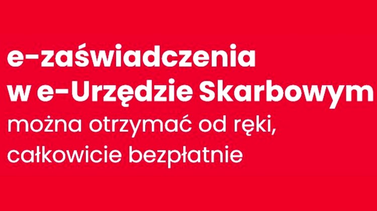 Zaświadczenie z e-Urzędu Skarbowego teraz od ręki.