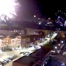 Zobacz pokaz sztucznych ogni, który zorganizowali mieszkańcy Malborka.…